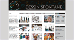 Desktop Screenshot of dessinspontane.be